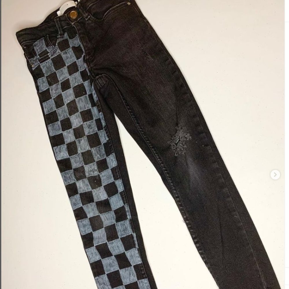 Zara Upcycled Jeans